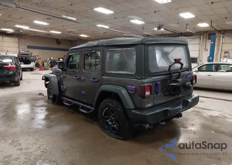 2018 Jeep Wrangler Unlimited Sport 4X4 из США, поврежденный, VIN 1C4HJXDG2JW156233